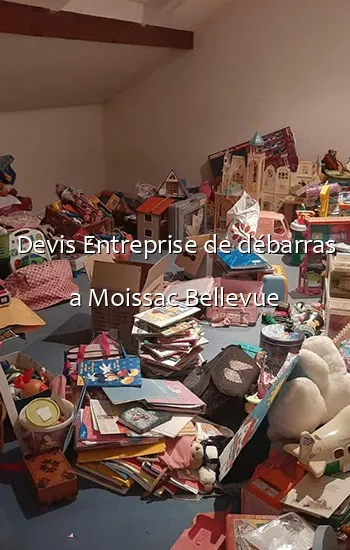 Devis Entreprise de débarras a Moissac Bellevue